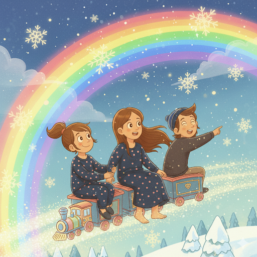 Cartoon-Illustration - Magische Szene