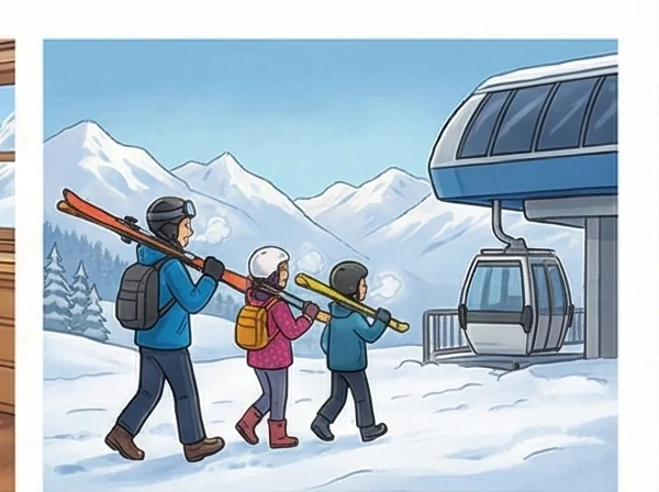 Lena & Lukas Skifahren · Seite 3