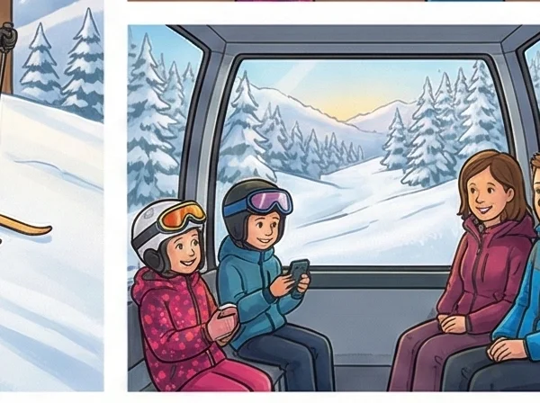 Lena & Lukas Skifahren · Seite 5