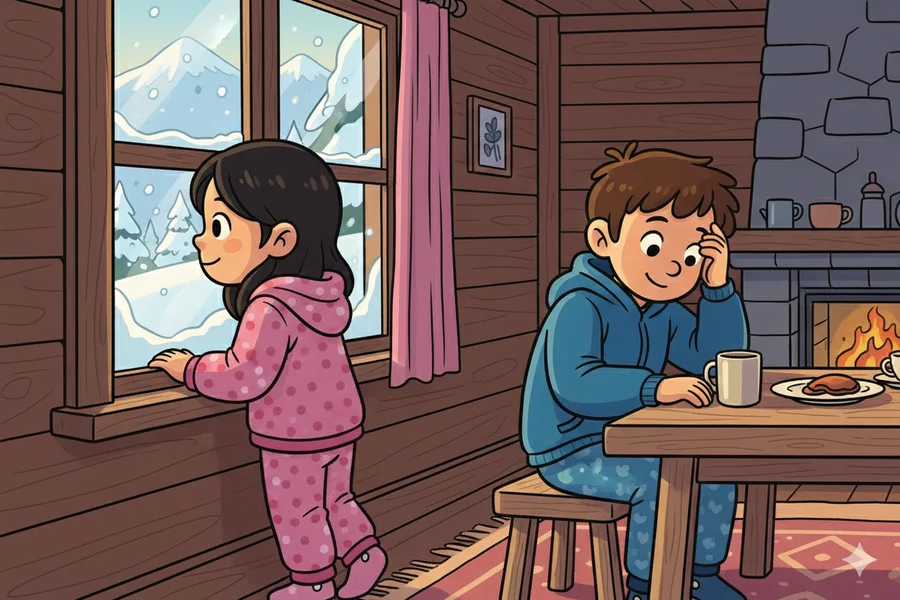 Sophie und Max – Skifahren in Gargellen