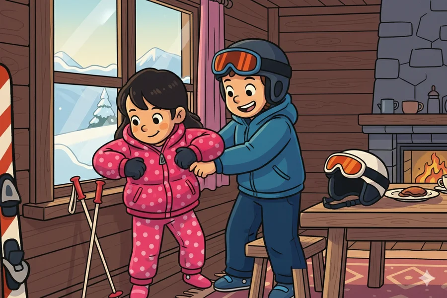 Sophie & Max im Winter · Seite 2